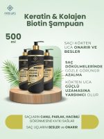 Keratin & Biotin & Kolajen Şampuan - Görsel 5